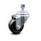 Service Caster 3.5 Inch Hard Rubber Wheel Swivel 1/2 Inch Threaded Stem Caster SCC-TS20S3514-HRS-121315 - alternate 1